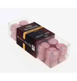 Petits Bouchons x12 -Chocolat noir 55 % Fourré Praliné