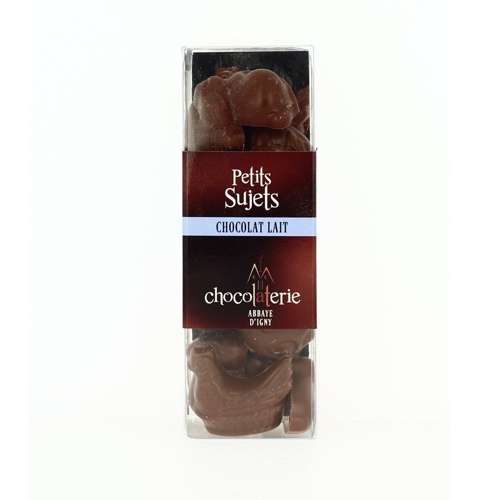 DATE PROCHE - Petits sujets au chocolat au Lait - 100 g