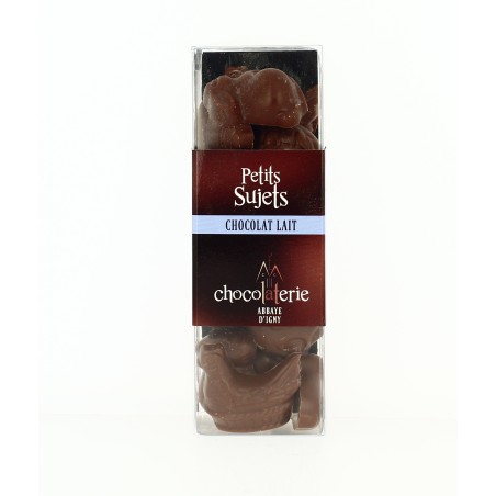 DATE PROCHE - Petits sujets au chocolat au Lait - 100 g