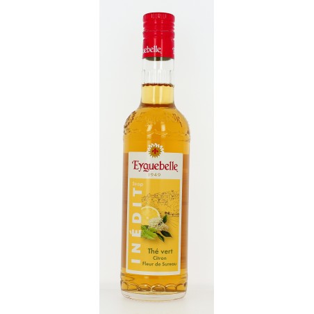 Sirop de Thé vert, Citron & Fleur de Sureau