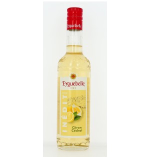 Sirop de Citron et Cédrat