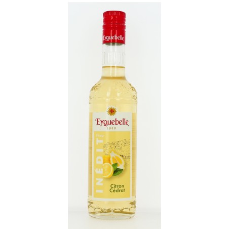 Sirop de Citron et Cédrat