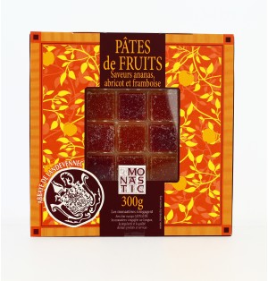 Pâtes de Fruits - Ananas, abricot et Framboise - 300 g