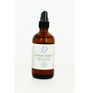 Huile de massage Jambes Légères BIO
