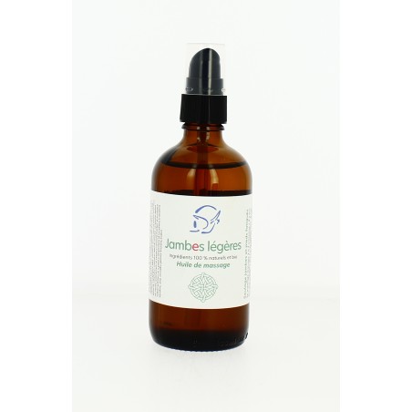 Huile de massage Jambes Légères BIO