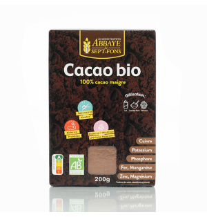 Préparation en poudre Cacao 100% maigre