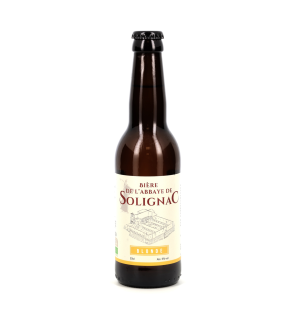 Bière Abbaye de Solignac Blonde Bio - 33 cL (SO-33BL)