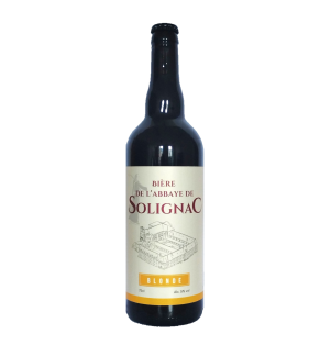 Bière Abbaye de Solignac Blonde Bio - 75 cL (SO-75BL)