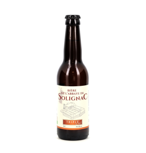Bière Abbaye de Solignac Triple au Miel Bio - 33 cL (SO-33TR)