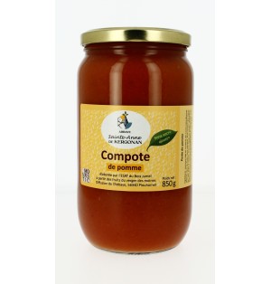 Compote de Pomme sans sucre ajouté - 850 g (KSA-131010)