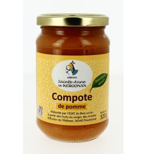Compote de Pomme sans sucre ajouté - 320 g (KSA-131011)