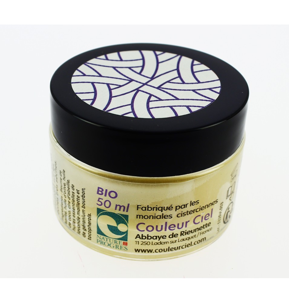 Baume Visage et Mains Karité-Lavande- Géranium BIO - 50ml