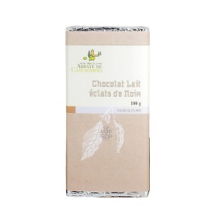 Tablette de chocolat au Lait et éclats de noix