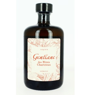 Liqueur de Gentiane, apéritif des Pères Chartreux