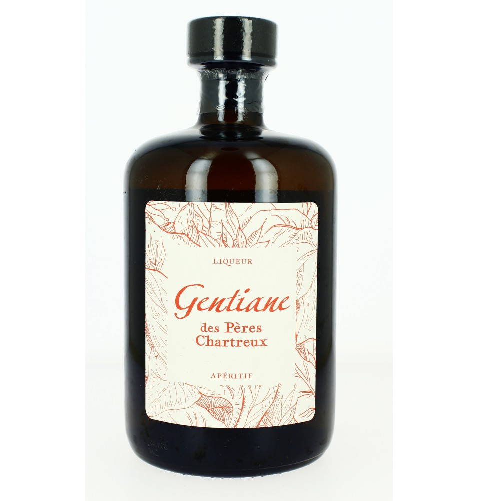 Liqueur de Gentiane, apéritif des Pères Chartreux