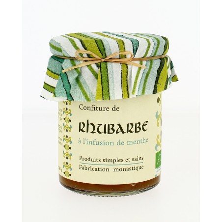 Confiture Rhubarbe à l'infusion de menthe